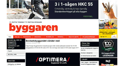 Desktop Screenshot of byggaren.se