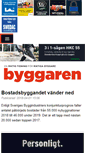 Mobile Screenshot of byggaren.se